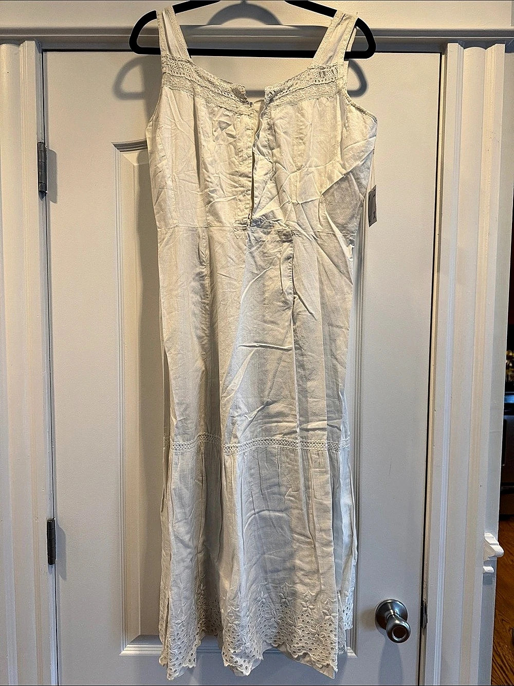 Vintage 1910s Lace Maxi Dress